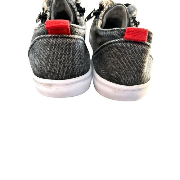 Cat & Jack Girls Sneakers Zip Sides Gray Size 1 - Picture 5 of 10